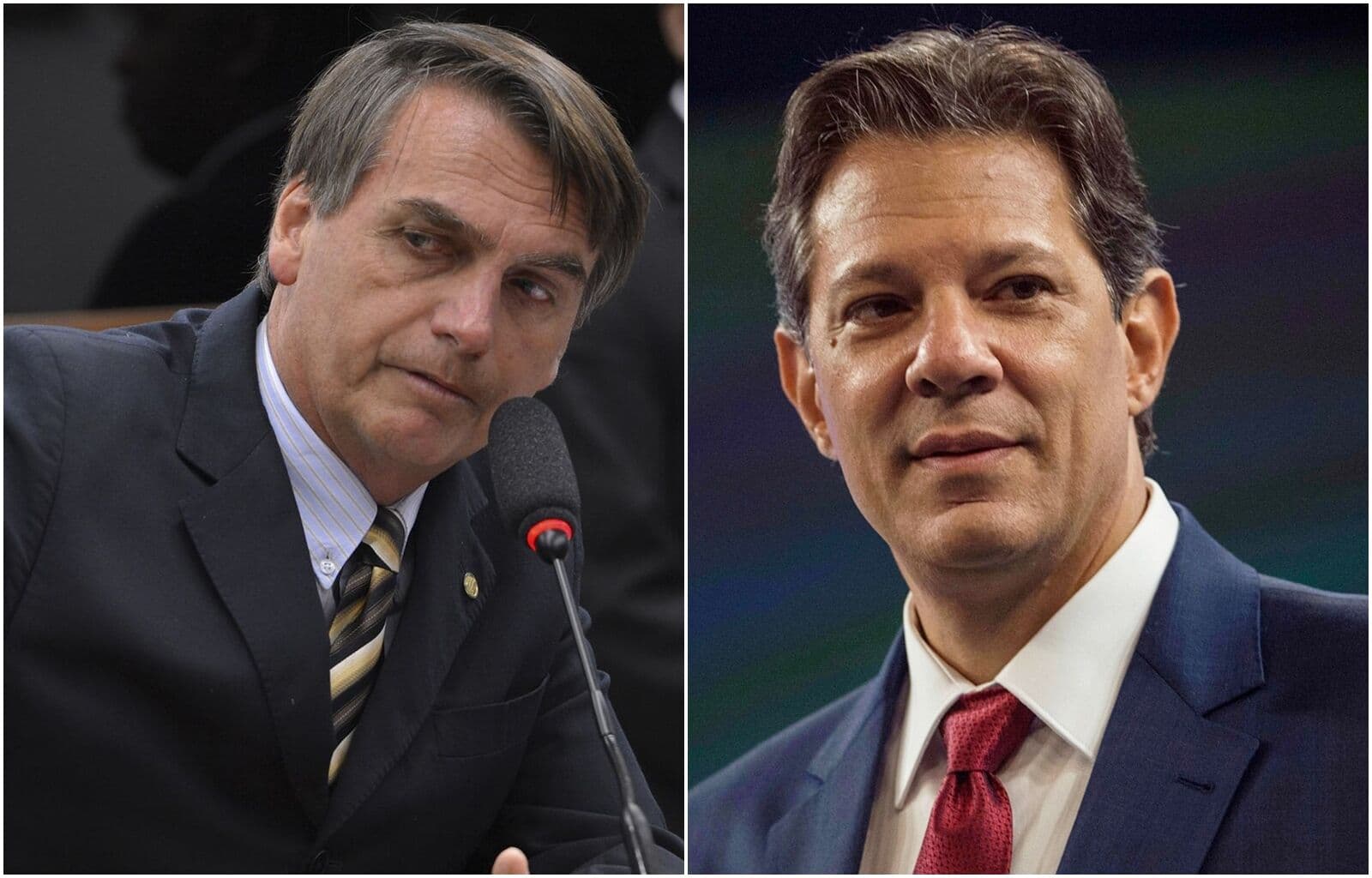 Saiba em quais estados Bolsonaro foi mais votado do que Haddad