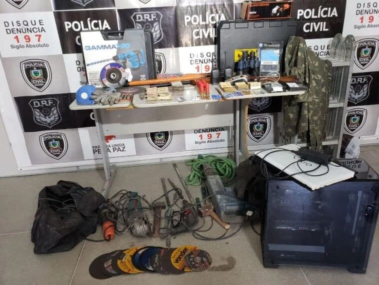 Polícia captura suspeitos de ataque a banco em CG e grupo dormia quando foi abordado