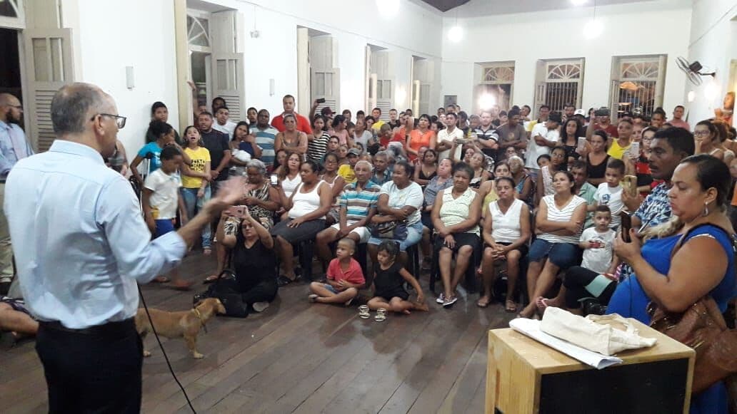Ministério Público Federal faz reunião com comunidade do porto do Capim