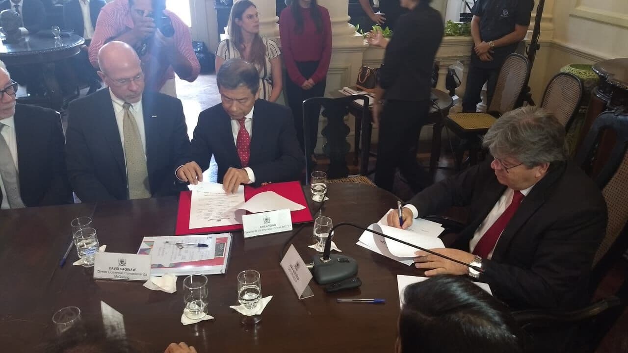 João Azevêdo estima criação de mais de mil empregos diretos com implantação de estaleiro em Lucena