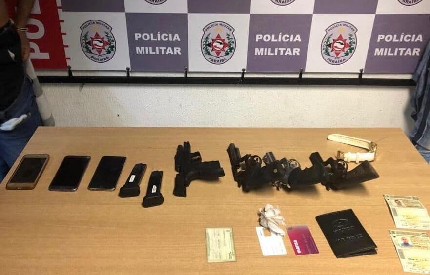 Polícia desarticula quadrilha de pernambucanos suspeitos de planejar homicídios em JP