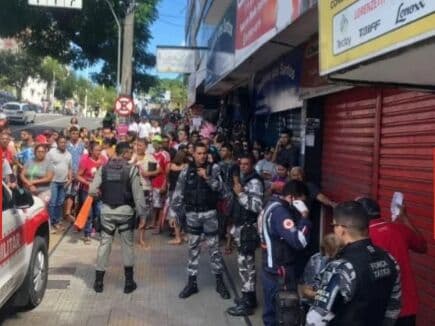 Tiroteio deixa duas pessoas feridas no Centro de Campina Grande