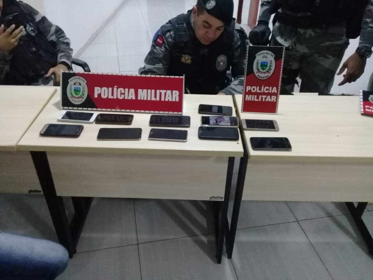 Quadrilha presa na PB se revezava para furtar celulares em festas no Nordeste