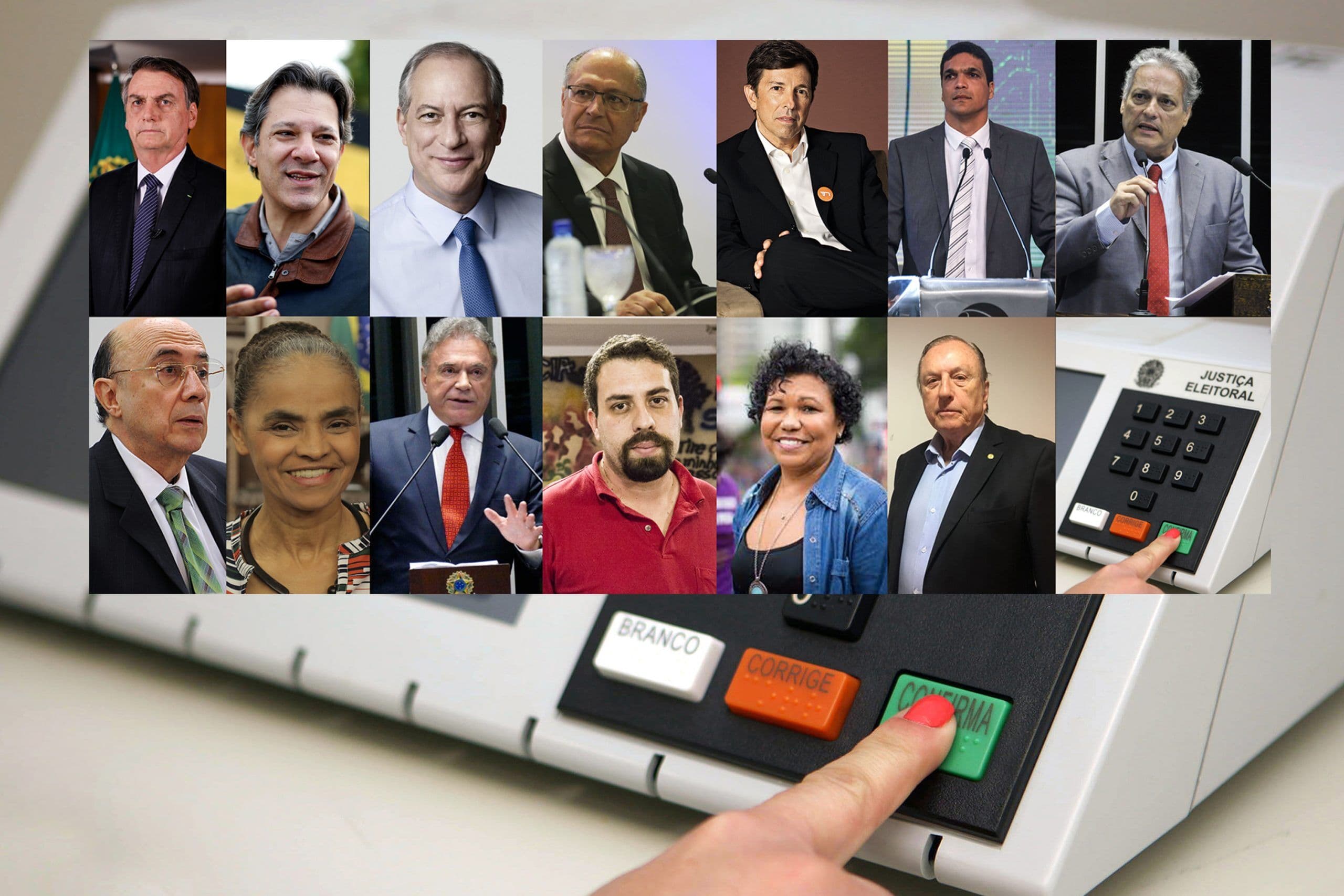 Recall de candidatos do ClickPB elege Bolsonaro para presidente no primeiro turno com 52% dos votos