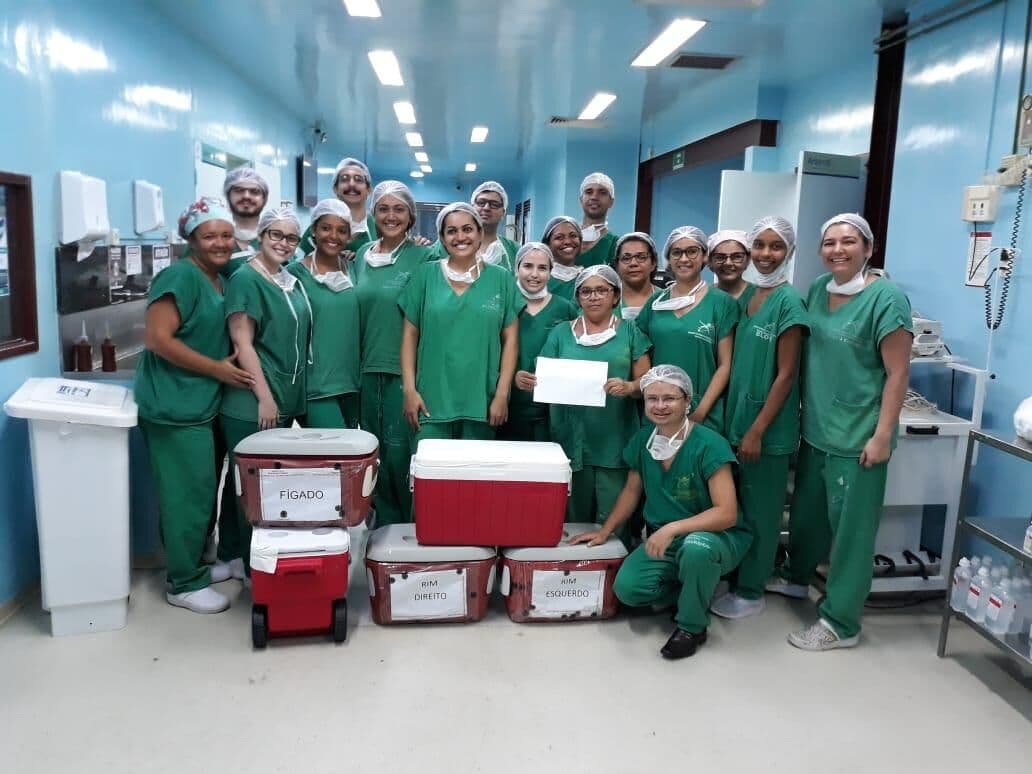 Três homens são beneficiados com doação de fígado e rins, em João Pessoa