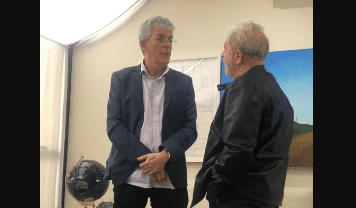 Lula confirma a Ricardo Coutinho que pretende agendar visita à Paraíba