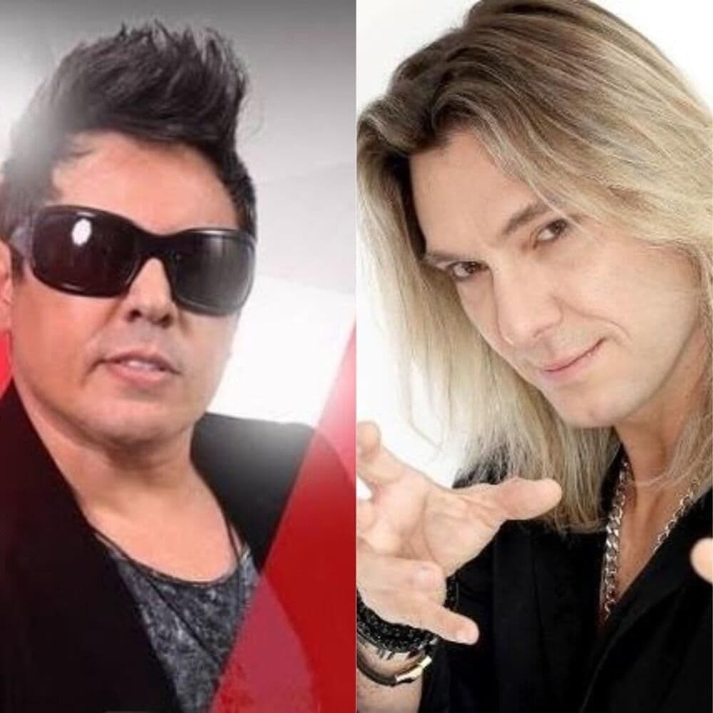 Vocalista de Calcinha Preta é convidado de Edu Falaschi em estreia de turnê