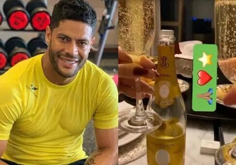 Hulk curte jantar romântico após assumir romance com sobrinha da ex-mulher