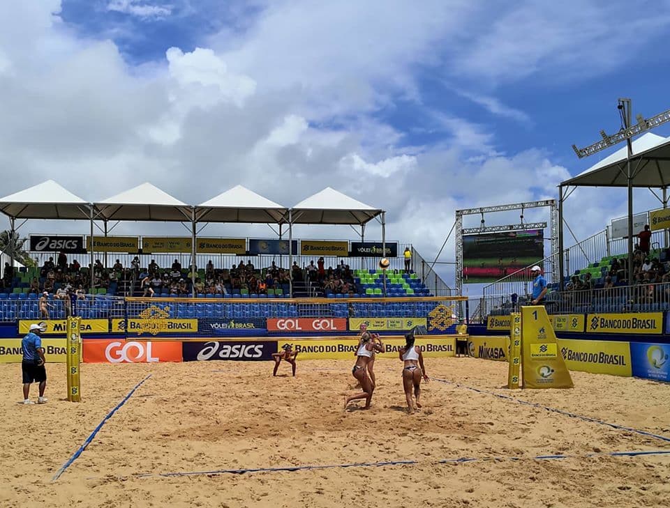 Carol Solberg/Rebecca e Evandro/Arthur Lanci conquistam títulos da etapa de João Pessoa do Circuito Brasileiro de Vôlei de Praia