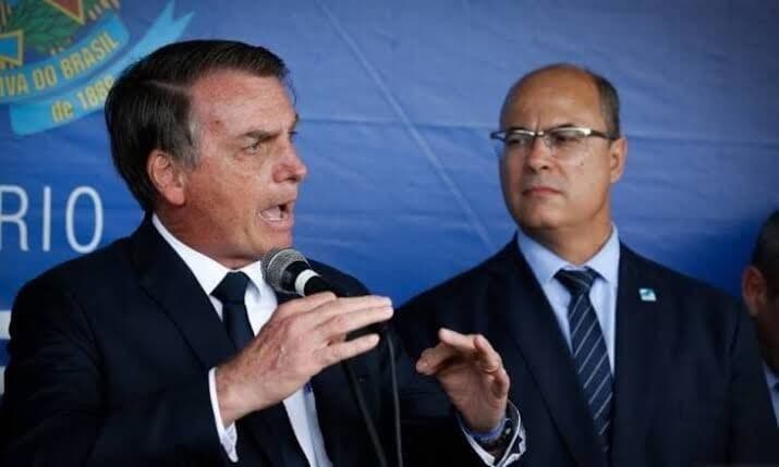 Bolsonaro pede humildade a Witzel para retomar diálogo com governador do Rio