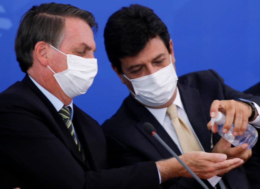 ‘O senhor que me demita’, rebate Mandetta a pedido de Bolsonaro para que renuncie ao cargo