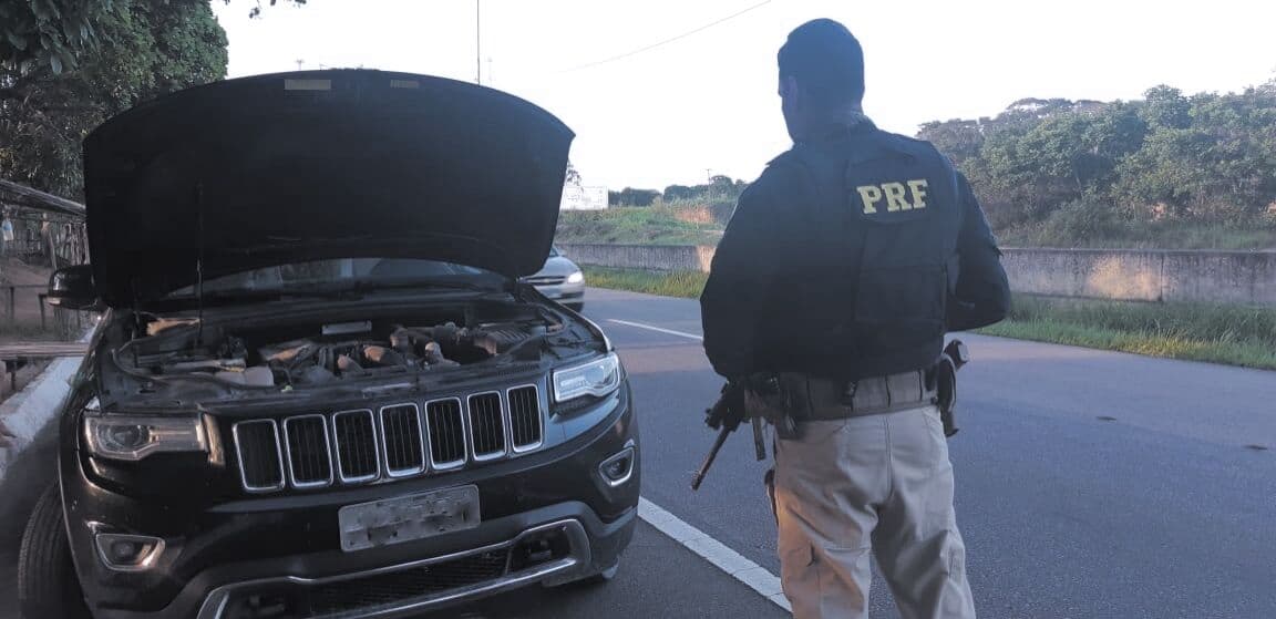 Polícia Rodoviária Federal recupera veículo de luxo roubado avaliado em mais de R$ 150 mil na Paraíba