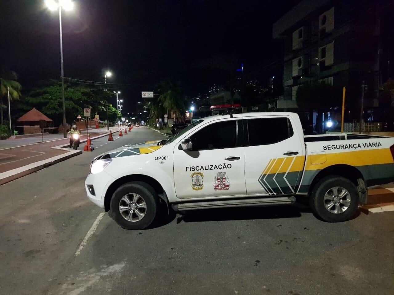 Semob estabelece multa de R$ 195,23 para quem estacionar em praias e parques de João Pessoa durante isolamento social