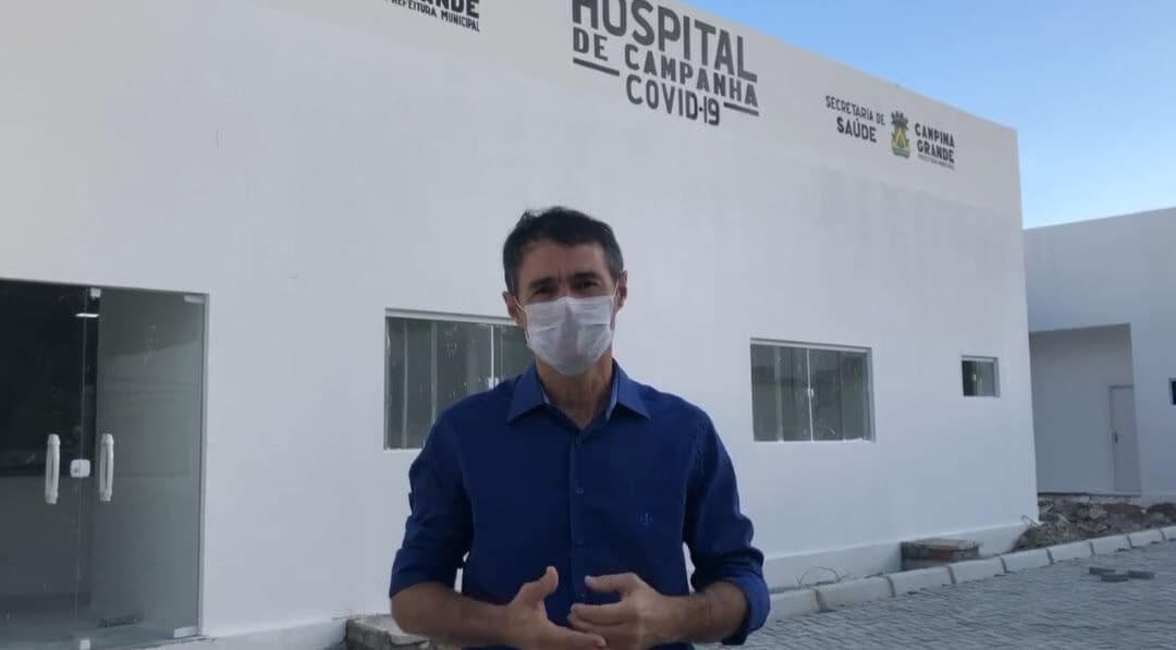 Hospital de Campanha de Campina Grande será inaugurado na próxima terça-feira com capacidade para 42 leitos