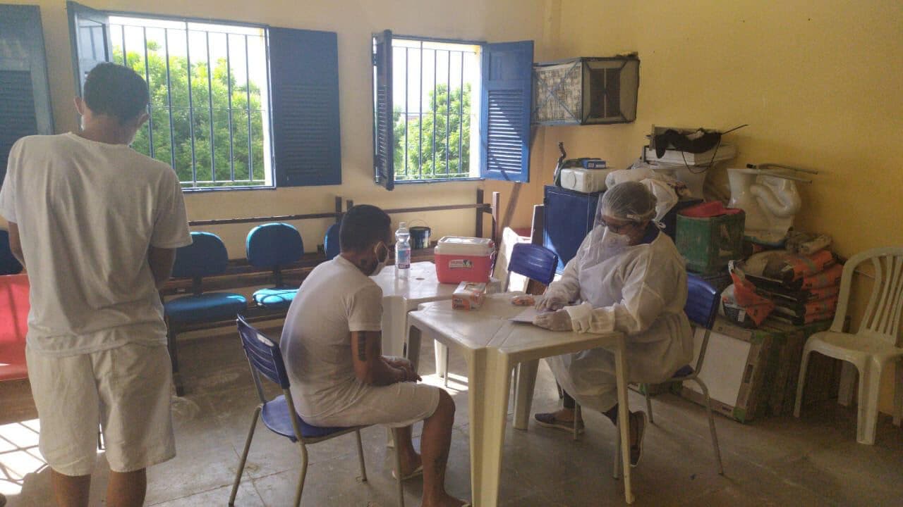 Reeducandos de Patos são diagnosticados com covid-19 e transferidos para pavilhão reservado em João Pessoa