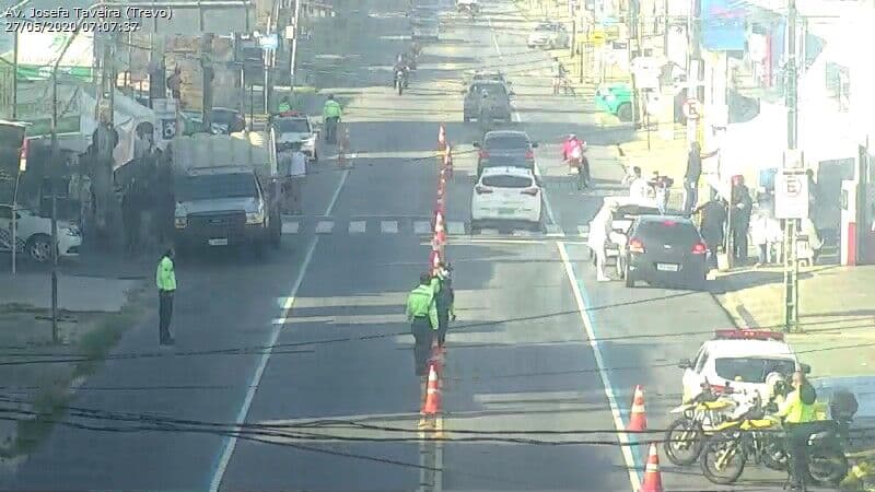 Barreira sanitária aplica 250 testes de covid-19 em João Pessoa e 23 dão positivo na manhã de hoje