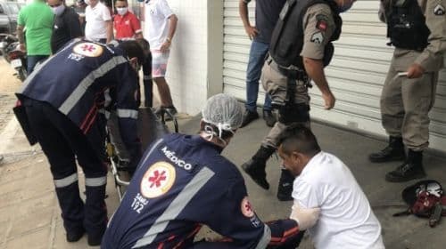 Homem é baleado na cabeça durante assalto em Cajazeiras