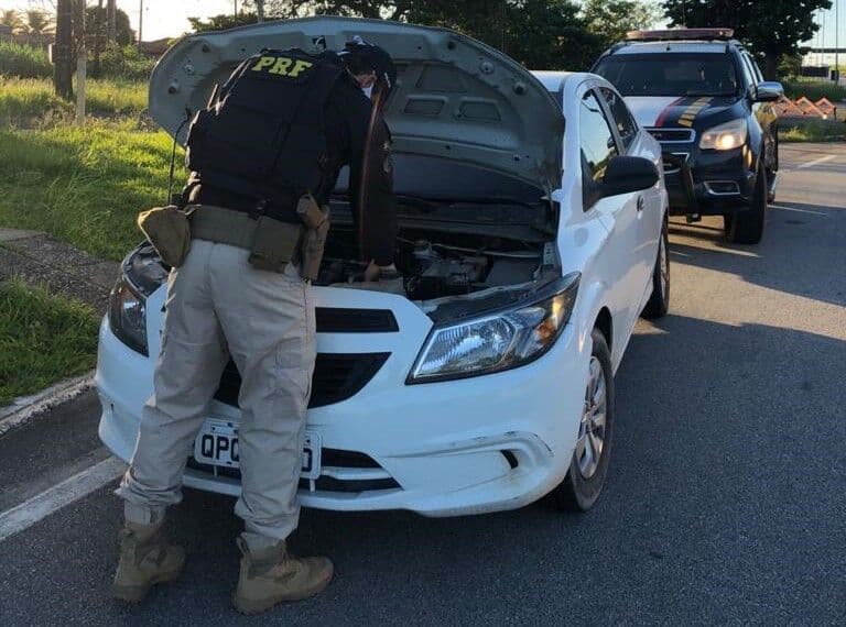 PRF na Paraíba recupera veículo roubado de locadora e vendido ilegalmente por R$ 5 mil em site