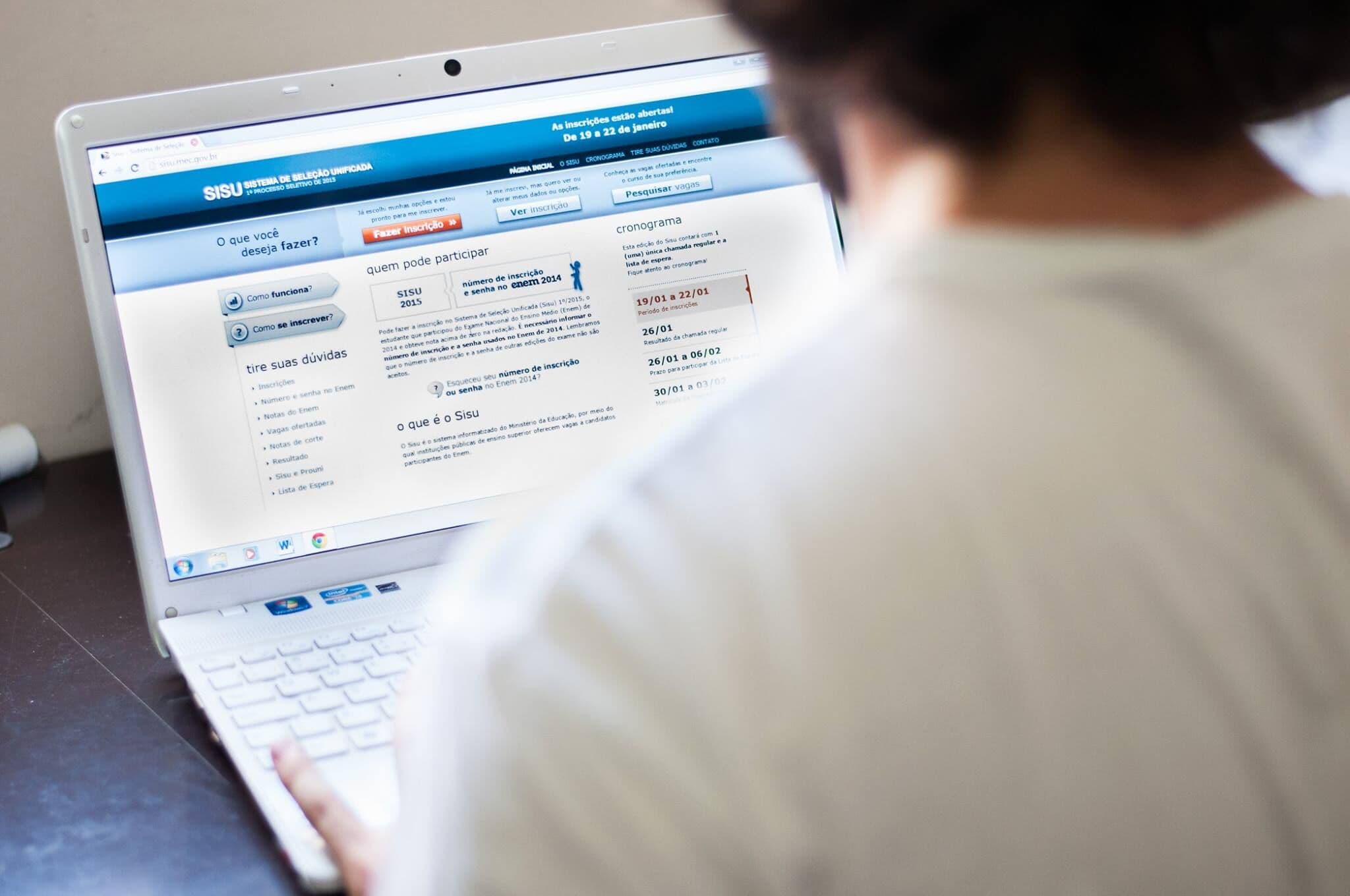 Inscrições para o SiSU iniciam nesta terça-feira e instituições na Paraíba ofertam 4.287 vagas
