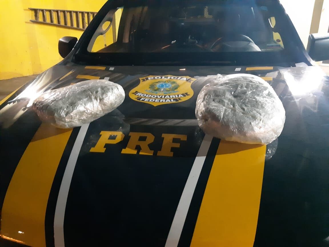 Casal é preso com 2kg de maconha que seriam entregues em Bayeux