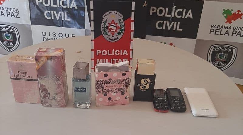 Polícia Militar prende suspeito de arrombar comércio na cidade de Jericó