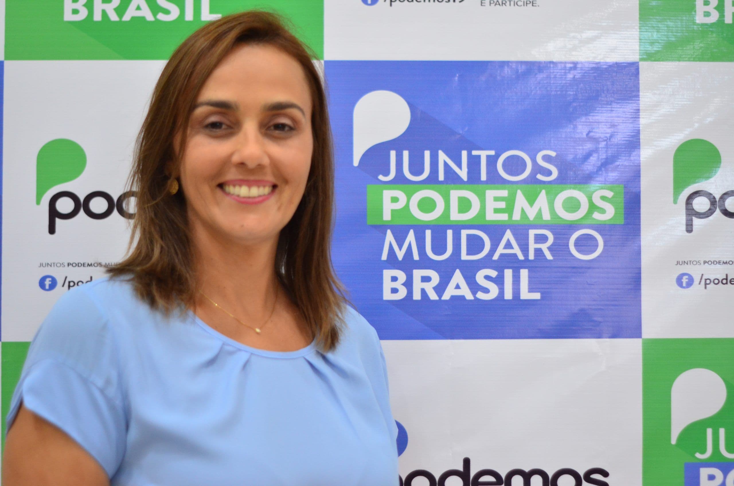 Podemos vai oficializar Ana Cláudia Vital como candidata a prefeita de Campina Grande em convenção no domingo