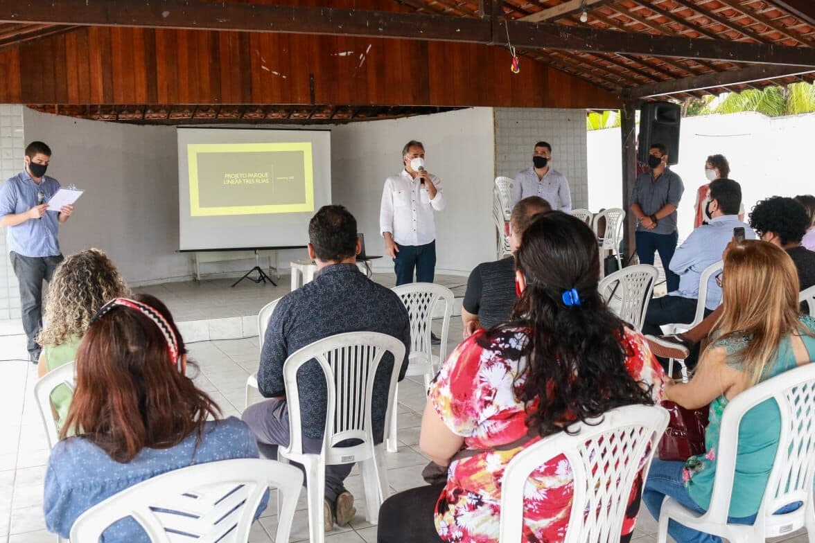Prefeitura de João Pessoa apresenta projeto de Parque Linear das Três Ruas, nos Bancários