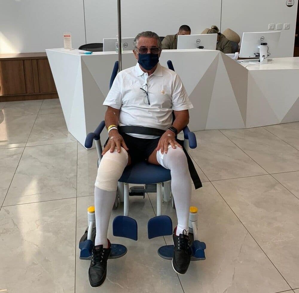 Ministro Marco Aurélio Mello recebe alta de hospital após fazer cirurgia no joelho