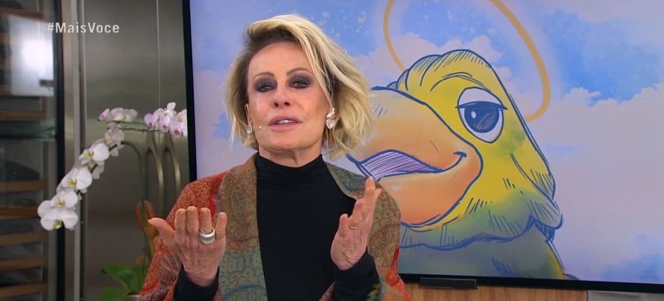 Em programa ao vivo, Ana Maria Braga se emociona ao lembrar de Tom Veiga, o Louro José