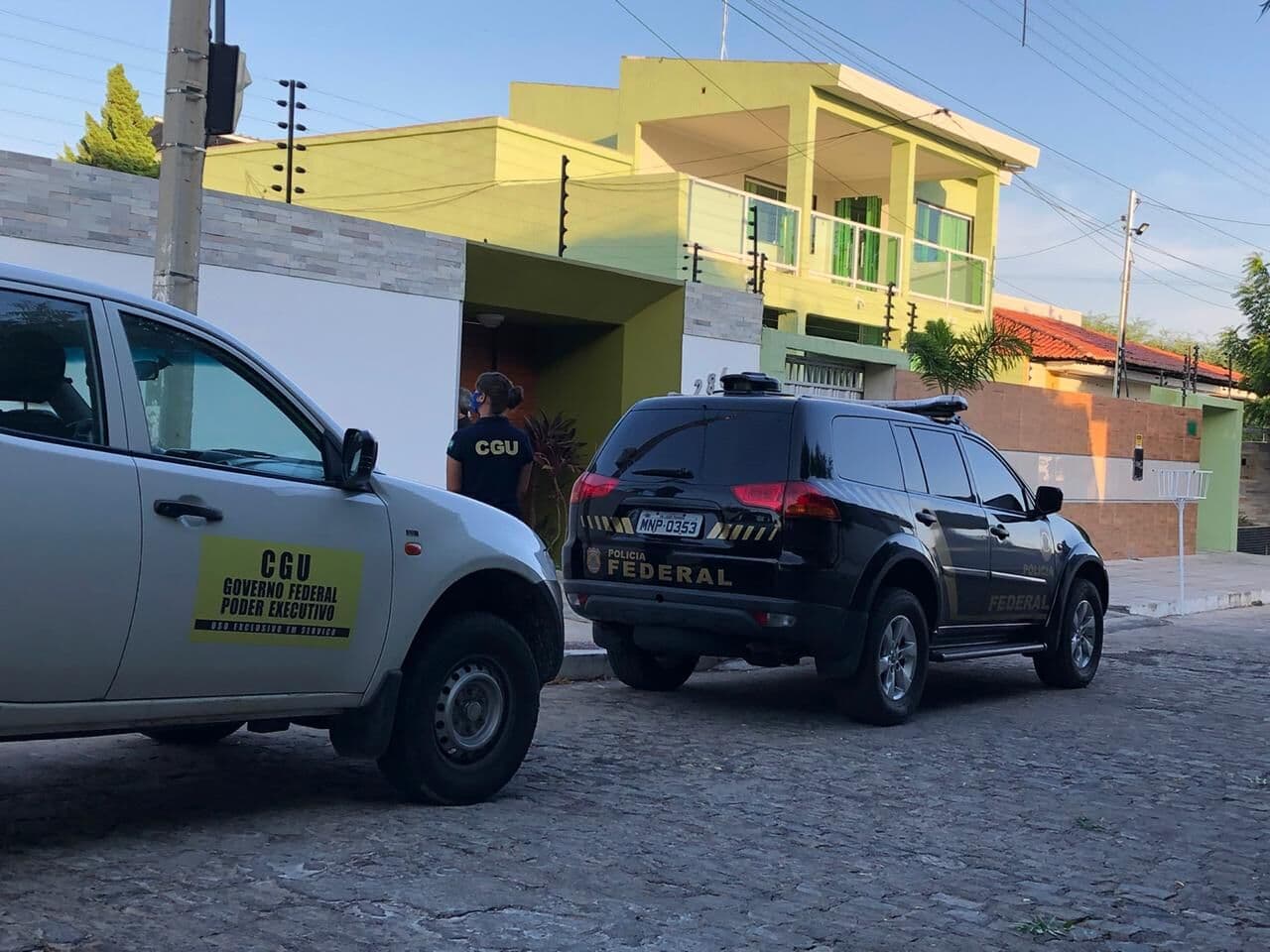 Polícia Federal e CGU deflagram operação e cumprem sete mandados de busca e apreensão em João Pessoa e Patos