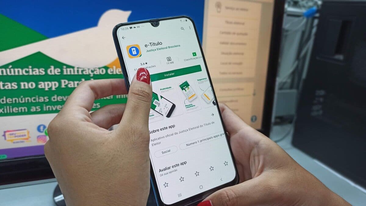 Eleitor que quiser usar e-Título no segundo turno deve baixar aplicativo até sábado