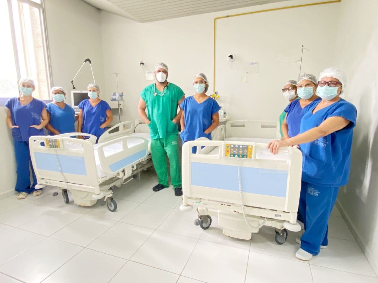 Hospital Universitário de João Pessoa tem 15 leitos equipados e cerca de 60 profissionais prontos para receber pacientes do Amazonas