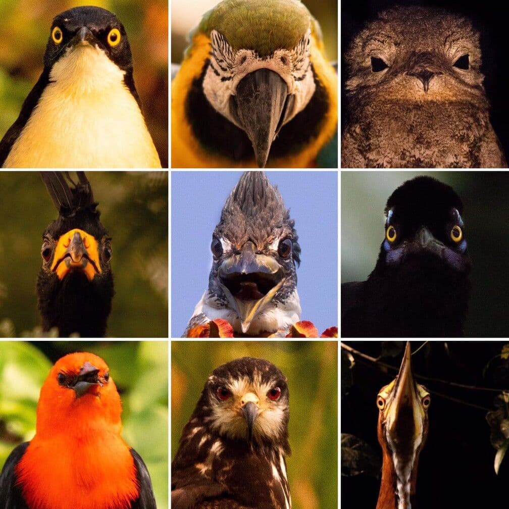 Biólogo do MS registra fotos '3x4' de pássaros e imagens 'bombam' na internet