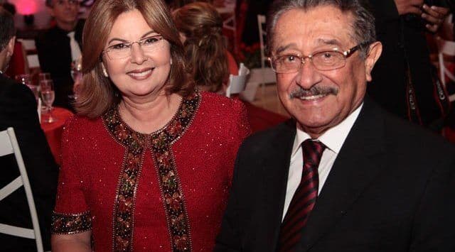 Desembargadora Fátima Bezerra, esposa de José Maranhão, presta homenagem emocionada e diz à Paraíba: "vocês fizeram meu marido feliz"