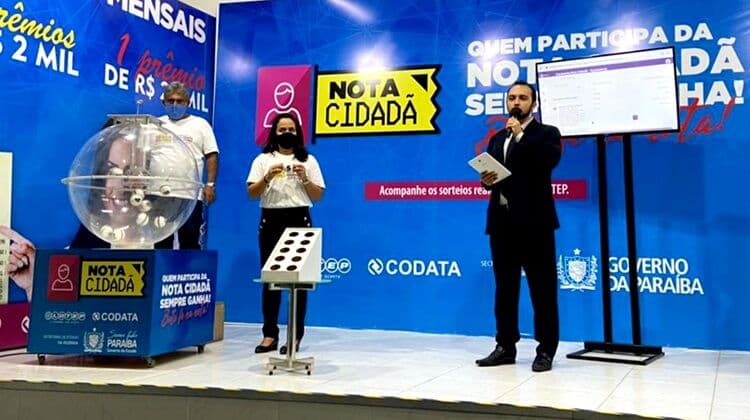 Nota Cidadã sorteia os 21 ganhadores de fevereiro