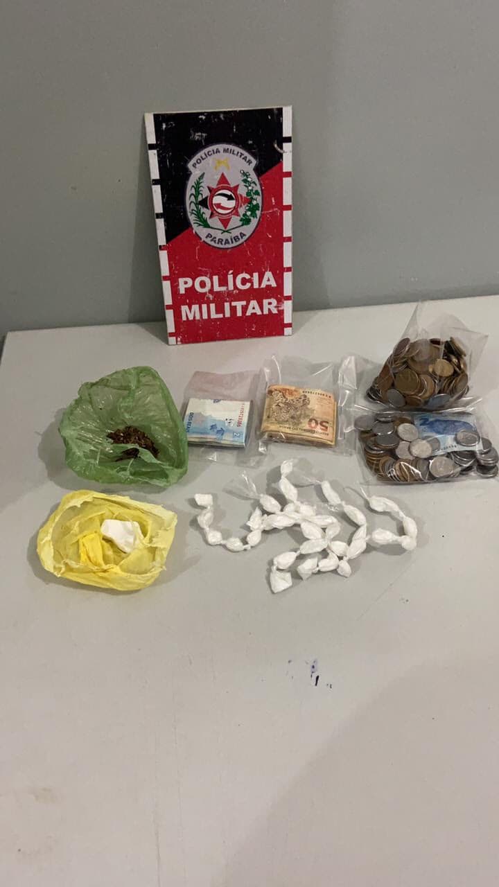 Polícia Militar prende seis suspeitos de tráfico e apreende drogas e armas na Grande João Pessoa