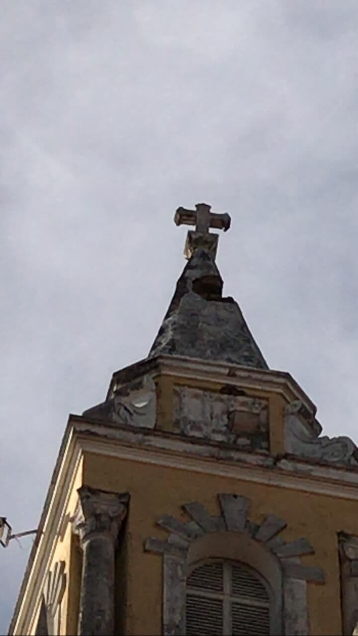 Torre de Igreja será restaurada a partir desta quinta-feira em João Pessoa, após ser atingida por raio