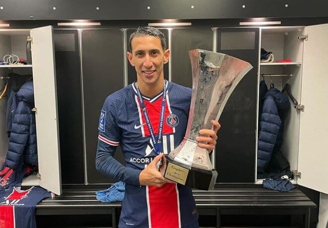 PSG tira Di María de campo após sequestro na casa do jogador