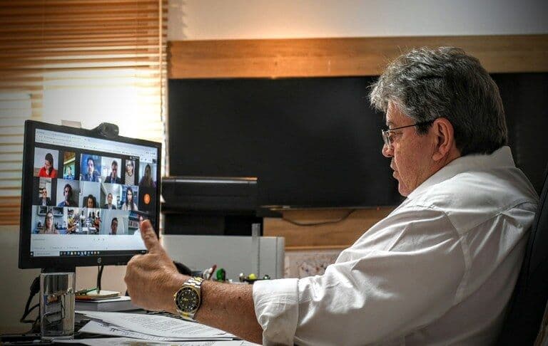 Governador da Paraíba e Ministérios Públicos se reúnem com dirigentes para discutir pandemia e definem diálogo para ações contra agravamento