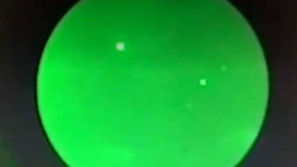 Porta-voz do Pentágono confirma que imagens de OVNI é real