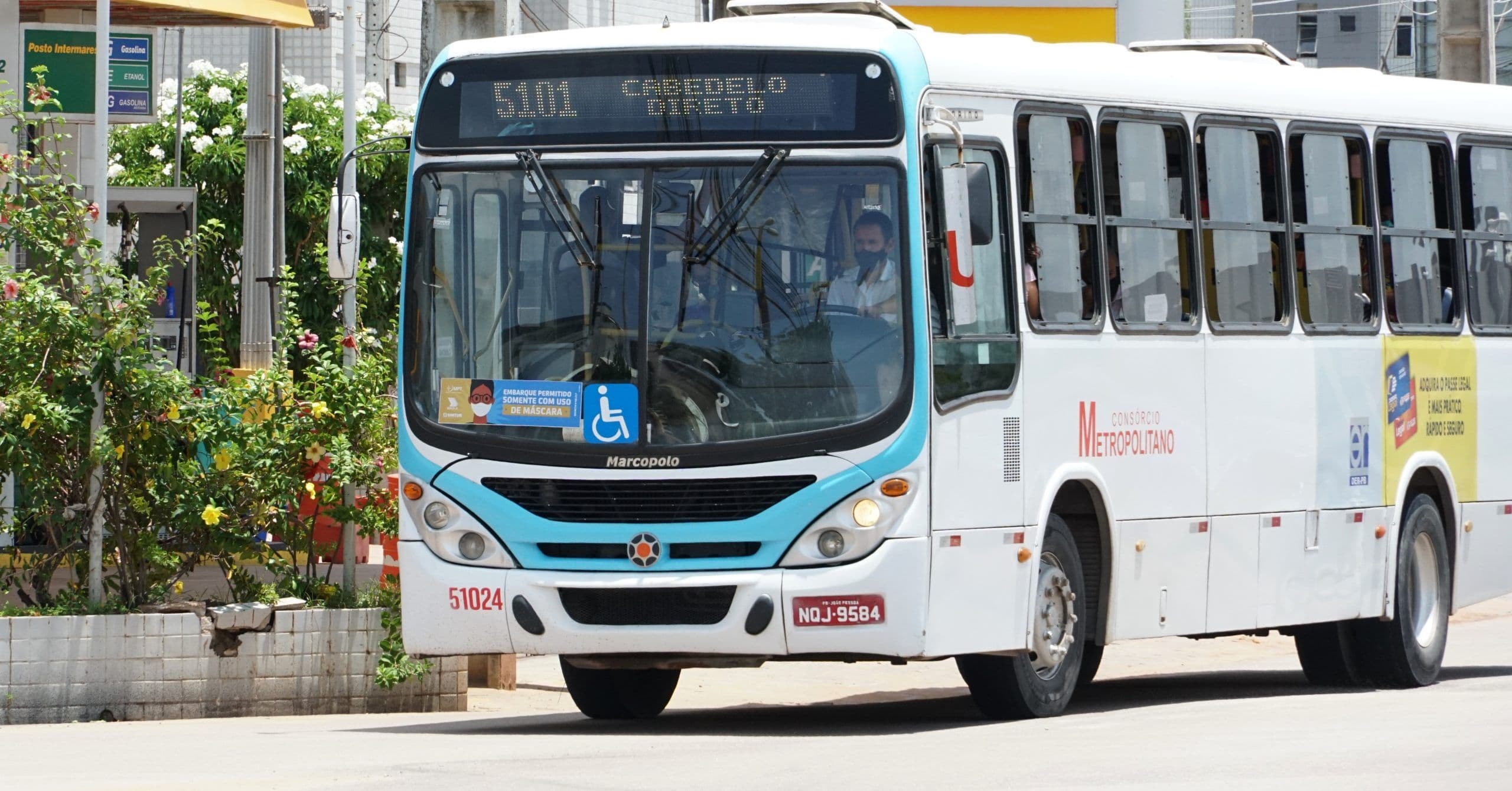Motoristas de ônibus em João Pessoa entram em greve na próxima terça-feira e apenas 30% da frota circulará, diz sindicalista