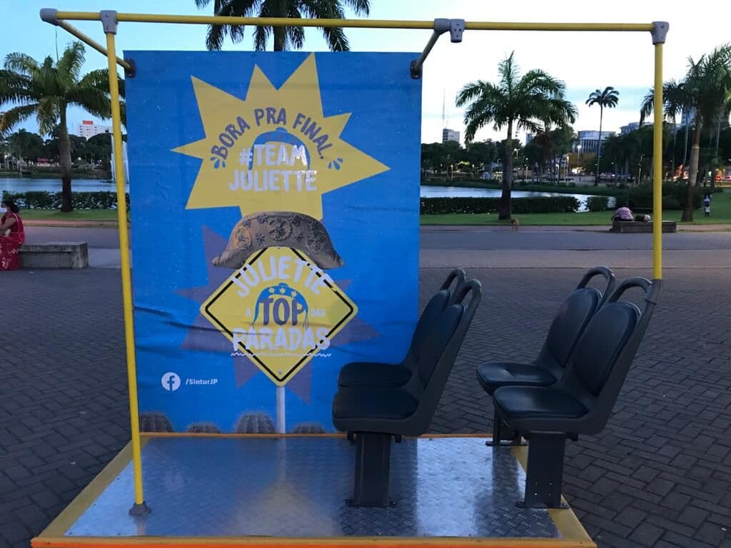 Juliette Top das Paradas: paraibana é homenageada em transportes coletivos de João Pessoa