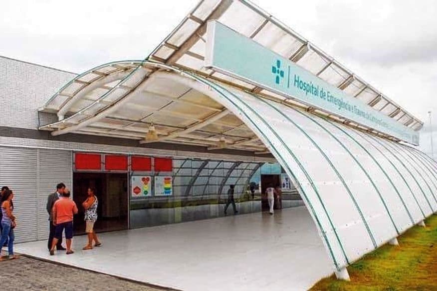 Bebê cai de cama e é socorrido para hospital de Campina Grande com traumatismo craniano