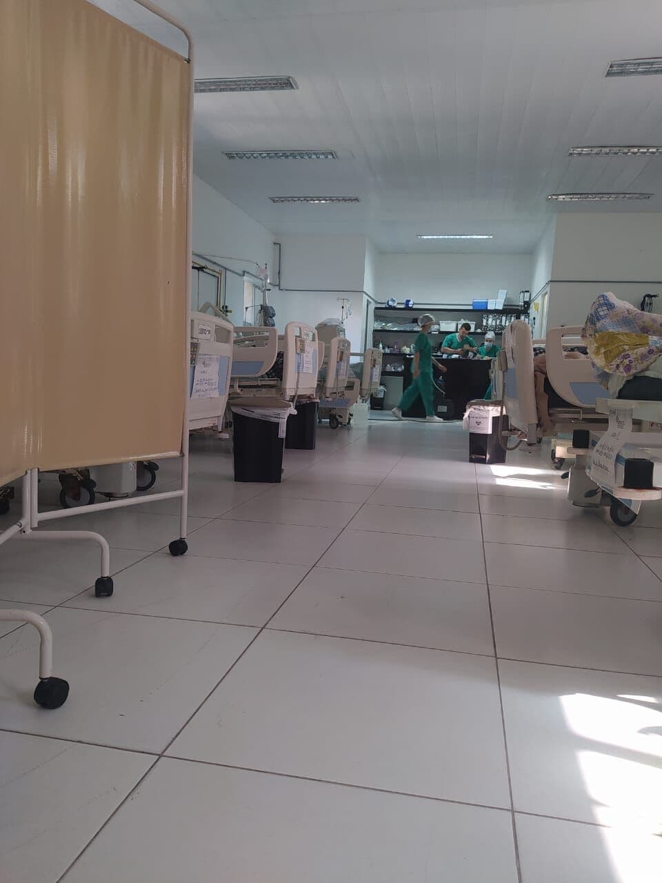 UTI do Hospital de Patos atinge ocupação máxima de leitos com pacientes em tratamento da Covid-19