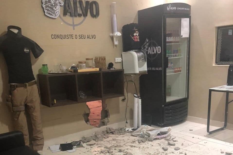 Bandidos arrombam clube de tiro e roubam sete armas e 400 munições na Grande João Pessoa