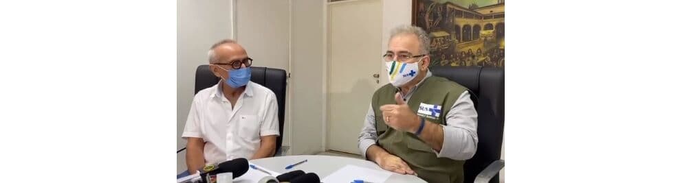 Ministro da Saúde diz que estudo sobre desobrigação de máscaras na pandemia tem avaliado dados da Medicina e ritmo da vacinação: "está sendo feito"