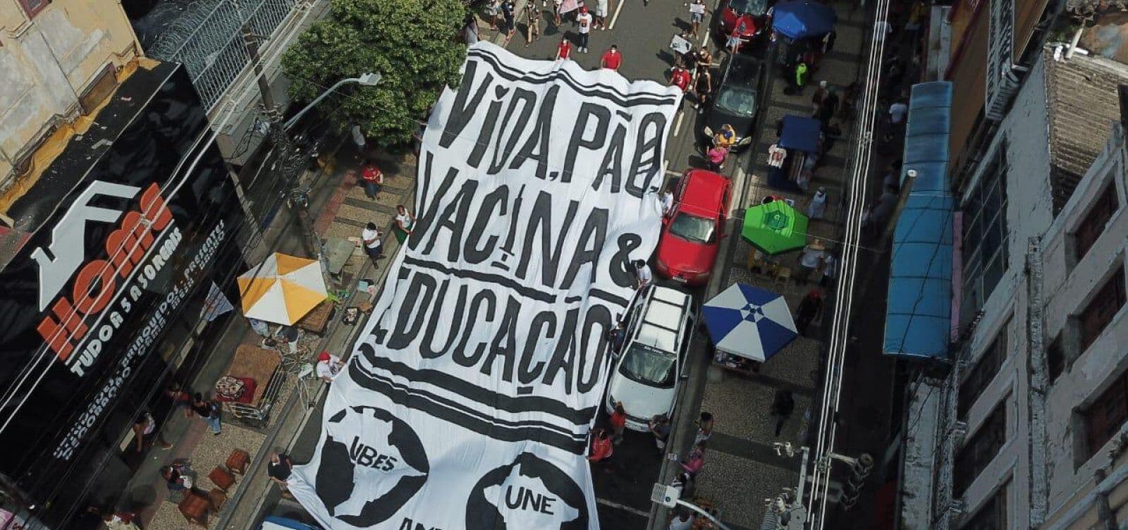 Campanha nacional contra Bolsonaro marca nova manifestação para 7 de setembro