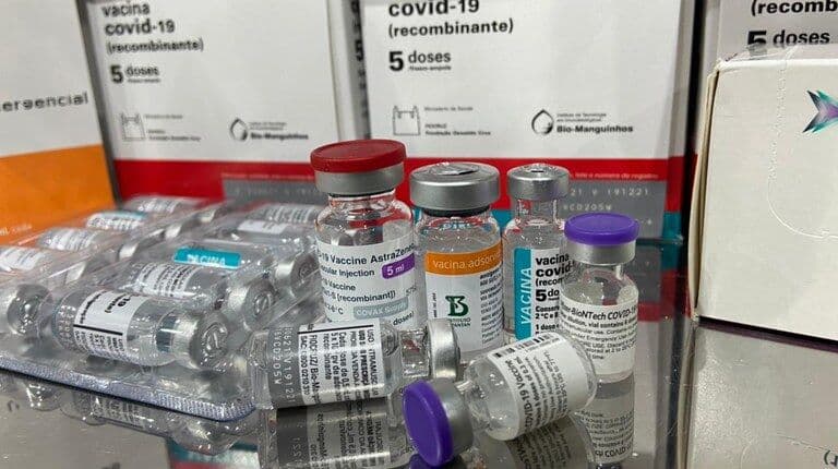 Saúde da Paraíba distribui quase 198 mil doses de vacina neste domingo aos municípios para primeira e segunda aplicação