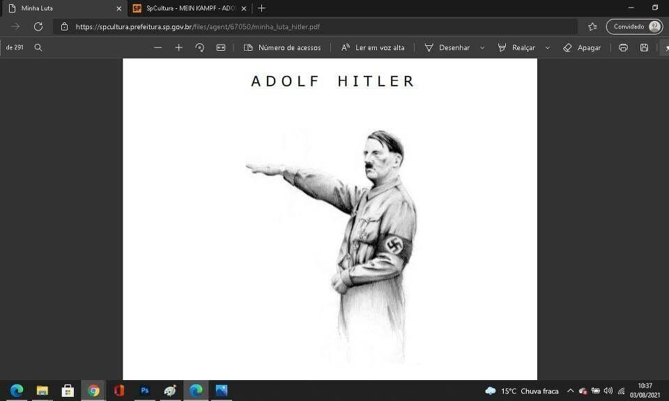 Site da Prefeitura de São Paulo é hackeado e promove festival de sexo oral e livro de Hitler