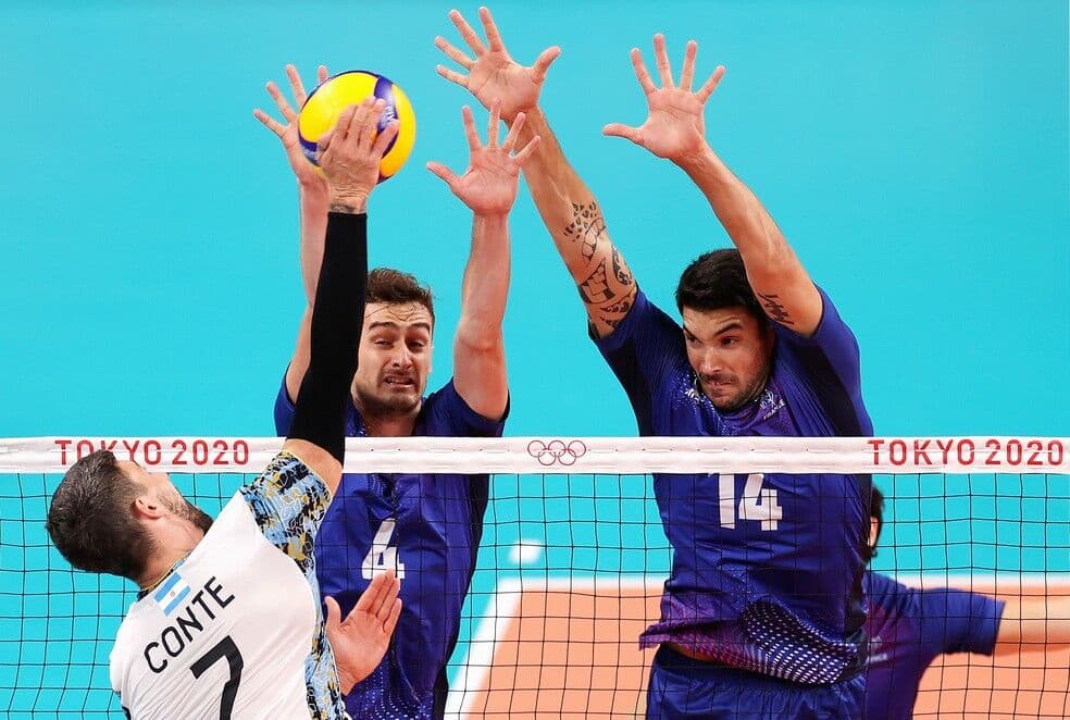 Argentina disputa bronze com Brasil no vôlei masculino
